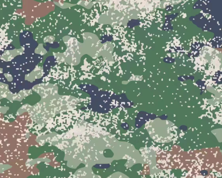 可克达拉星空迷彩漆施工